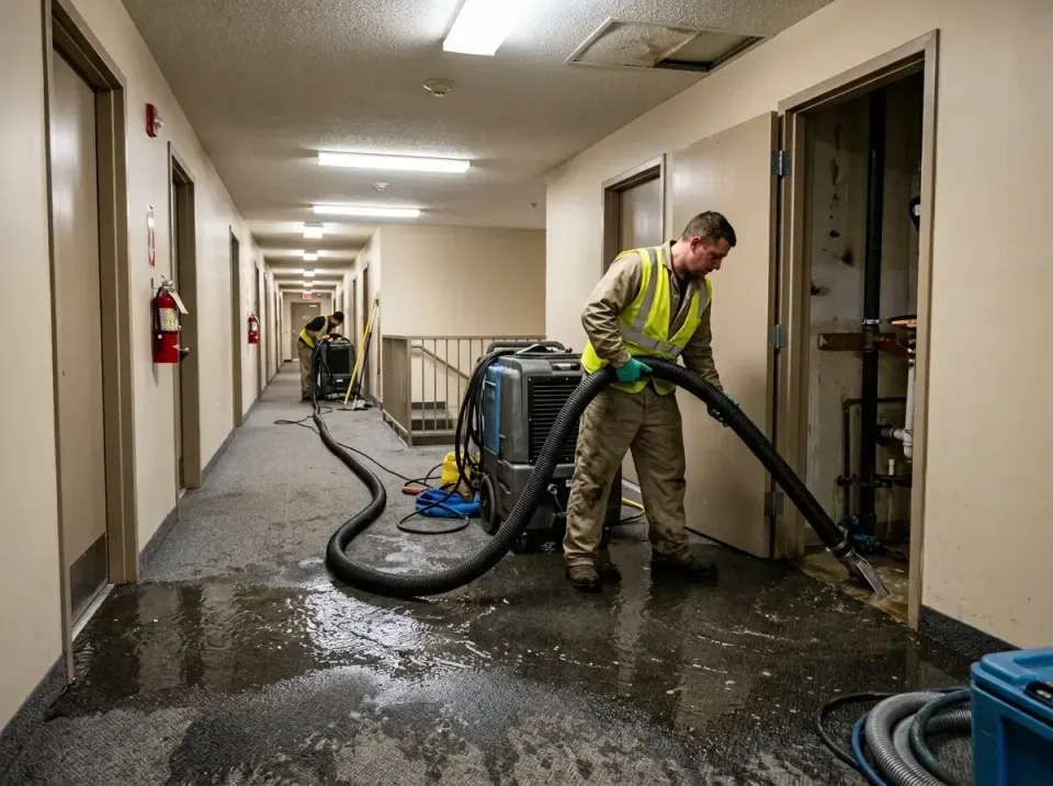 multi-unit-apartment-hallway-f-005 — frequently asked questions, Emergency Burst Pipe Water Extraction & Removal in Paoli, IN